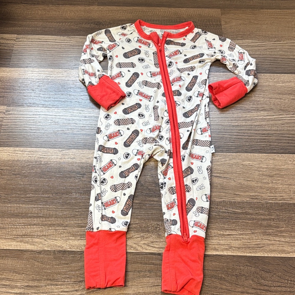 Dream big little heart breakers bamboo sleeper